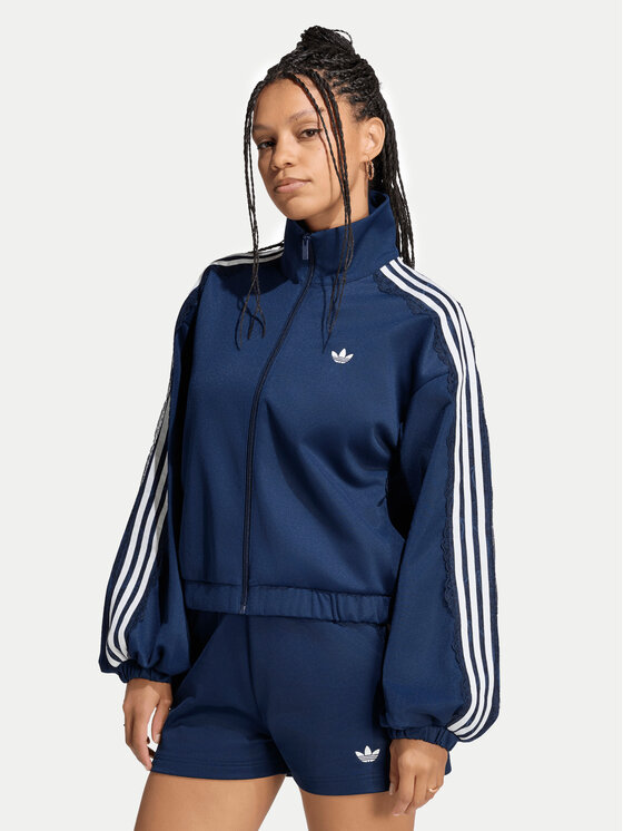 adidas adidas Pluus Lace Oversized Archive Track Top LG4277 Sinine Regular Fit