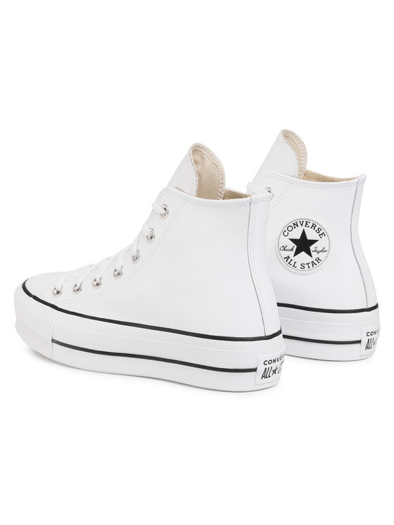 Converse Converse Trampki Chuck Taylor All Star Lift Clean Hi 561676C Biały