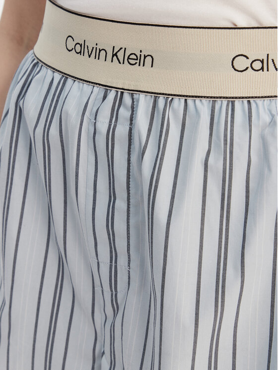 Calvin Klein Underwear Calvin Klein Underwear Rövid pizsama nadrág LV00QS7519 Kék Relaxed Fit