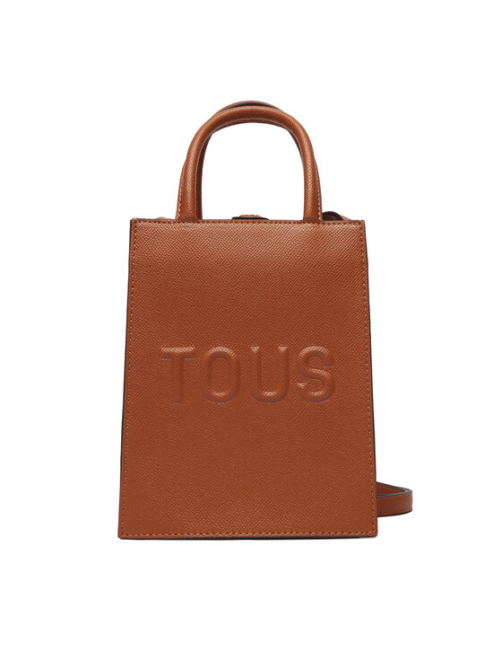 TOUS TOUS Kabelka MINI BOLSO POP TOUS BRENDA 2002105944 Hnedá