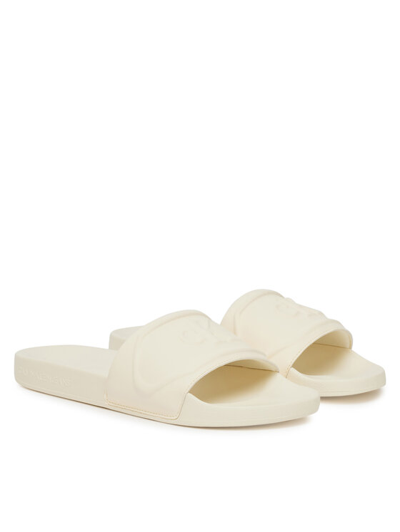 Calvin Klein Jeans Calvin Klein Jeans Flip-flops Slide Pu Hf Mg YW0YW01879 Ekru