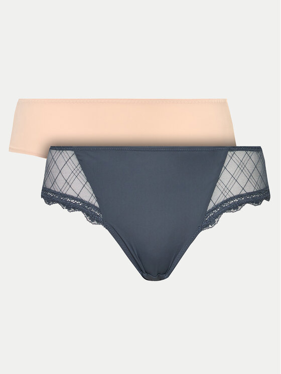 Dorina Dorina 2er-Set klassische Damenslips Imani FXHI0030ME022 Bunt