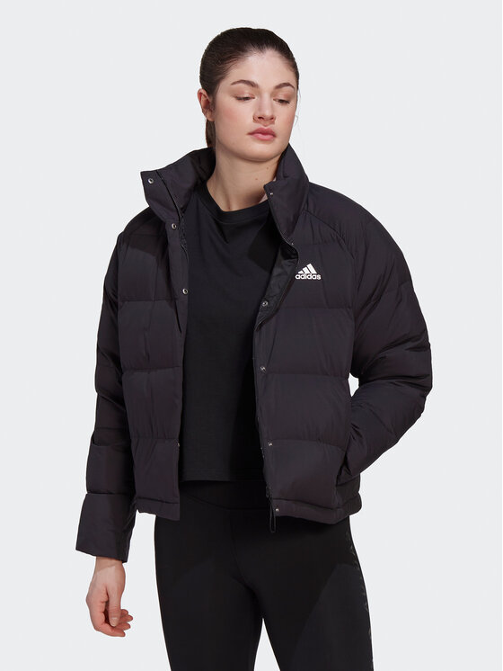 adidas adidas Pūkinė striukė Helionic Relaxed Down HG8696 Juoda Loose Fit