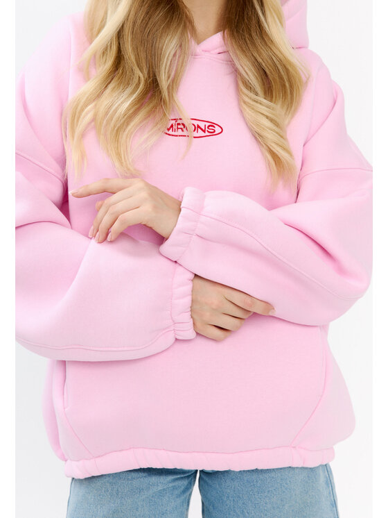 Mirons Mirons Bluza soft Różowy Oversize