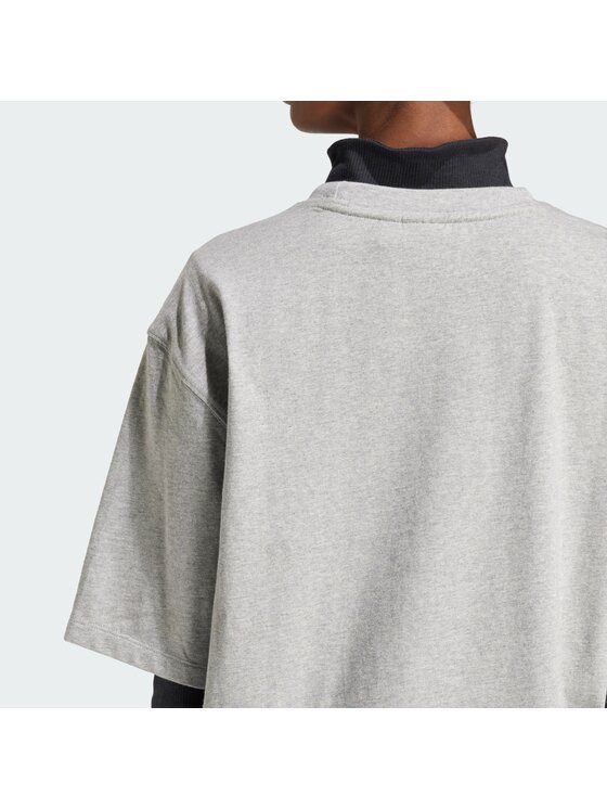 adidas adidas T-Shirt 133813 Szary Oversize