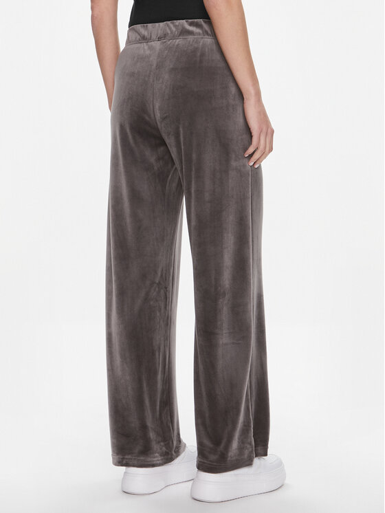 ONLY ONLY Megztos kelnės Rebel 15311822 Pilka Straight Fit