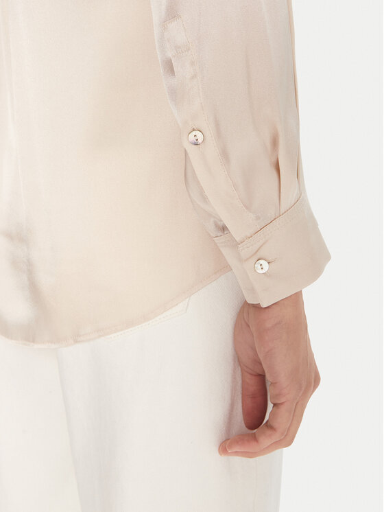 Marella Marella Camicia Bunny 2523116015 Écru Regular Fit