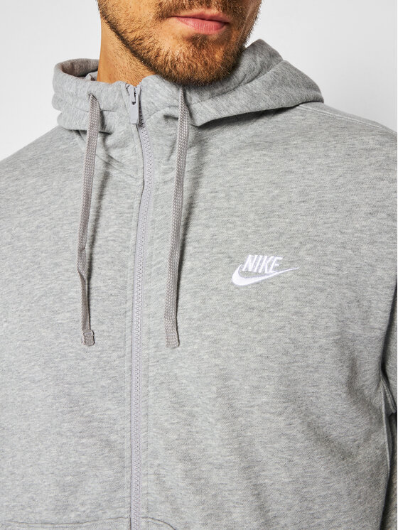 Nike Nike Bluza Sportswear Club BV2648 Szary Standard Fit