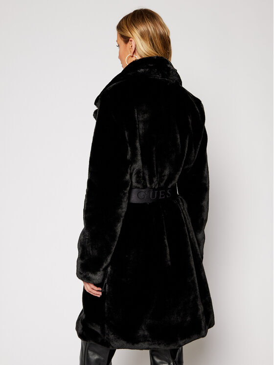 Guess Guess Шуба New Shelly W0BL1F WAPL0 Чорний Regular Fit