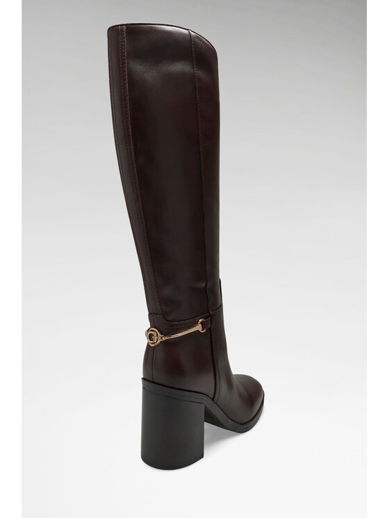 Guess Guess Kozaki 184834 Czerwony