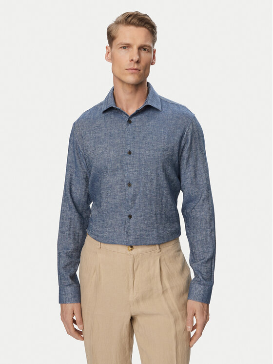 Jack & Jones Jack & Jones Košeľa Parker 12292161 Svetlo modrá Regular Fit