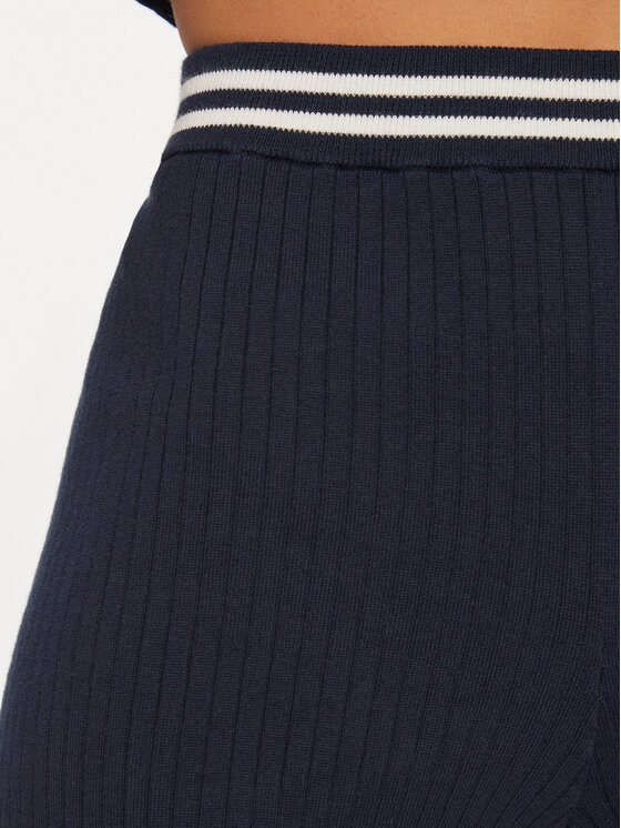 Tommy Jeans Tommy Jeans Šortky z materiálu Script DW0DW17781 Tmavomodrá Slim Fit