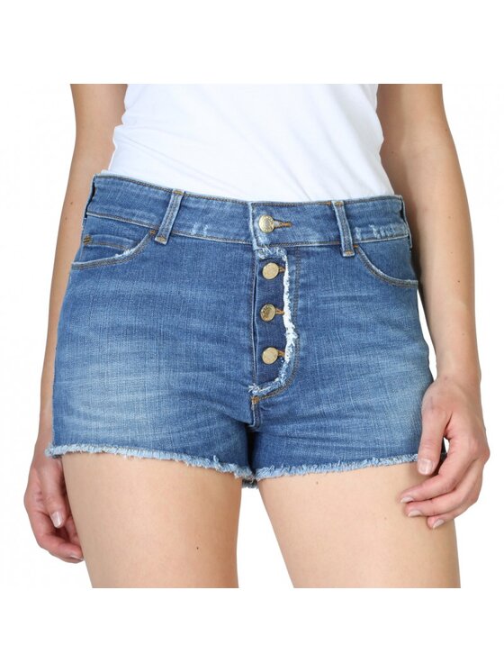 Armani Jeans Armani Jeans Džínsové šortky C5J17 1H Modrá Slim Fit