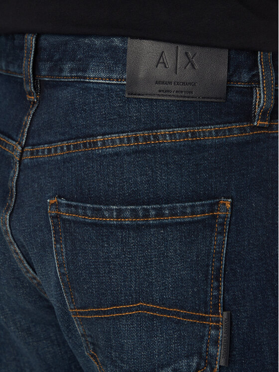 Armani Exchange Armani Exchange Jeansy XM000049 AF14265 MB001 Tmavomodrá Slim Fit