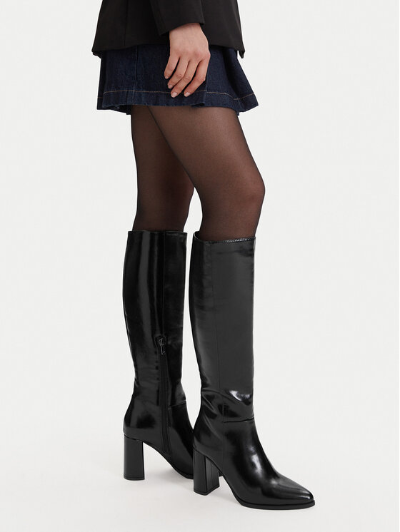 JENNY JENNY Kozačky CEO-LF1507 30 Černá