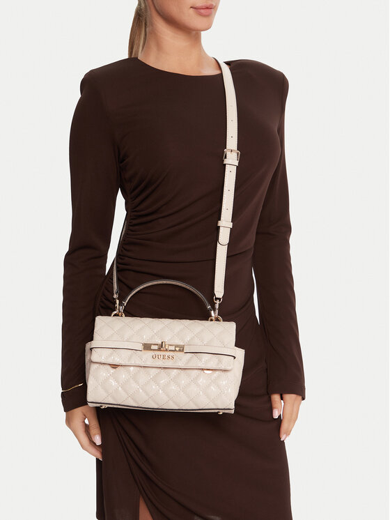 Guess Geantă Idra HWGG81 57200 Crem