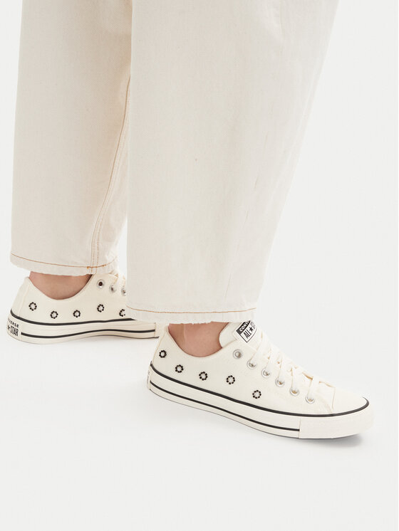 Converse Converse Кецове Chuck Taylor All Star Beads A17784C Екрю