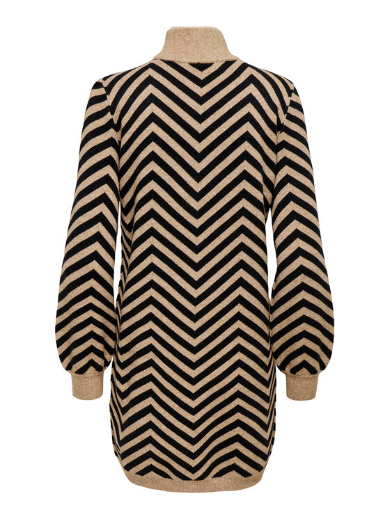 ONLY ONLY Vestito di maglia Julia 15366284 Marrone Regular Fit