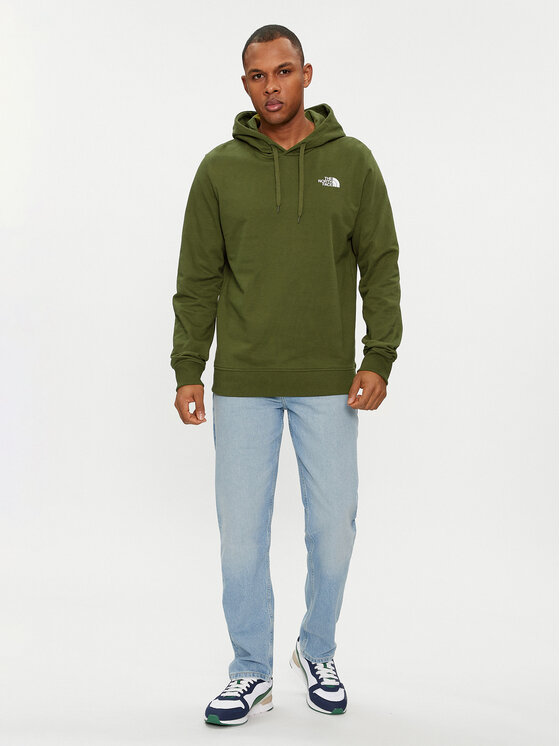 The North Face The North Face Majica dugih rukava Seasonal Drew Peak NF0A2S57 Zelena Regular Fit