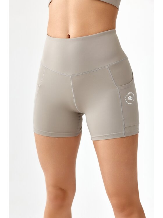 ROUGH RADICAL ROUGH RADICAL Szorty sportowe HAMPTONS SHORTS Szary Slim Fit