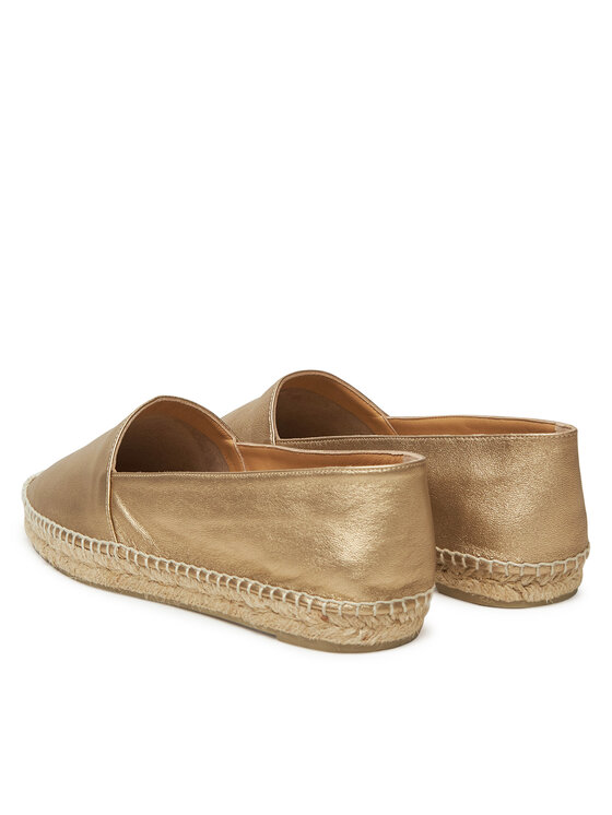 Castañer Castañer Espadrilky Kenda/118 025708 Zlatá