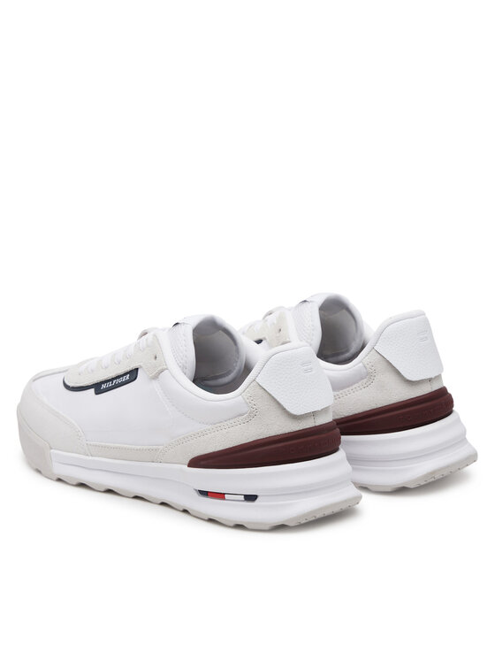 Tommy Hilfiger Tommy Hilfiger Sneakersy Retro Runner Seasonal FM0FM05425 Bílá