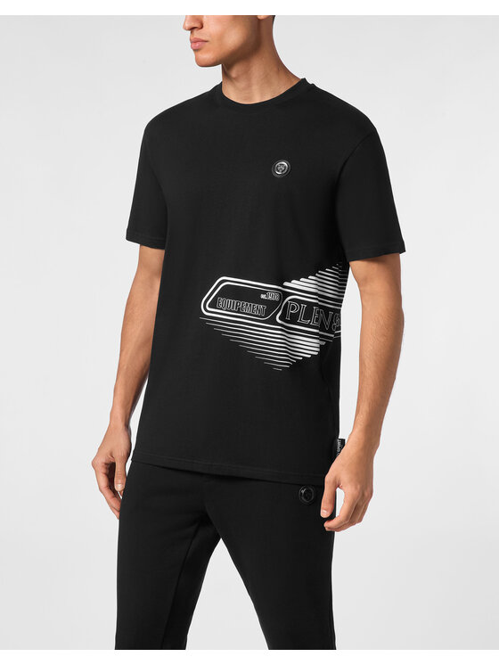Plein Sport Plein Sport T-Shirt 19537 Czarny Regular Fit
