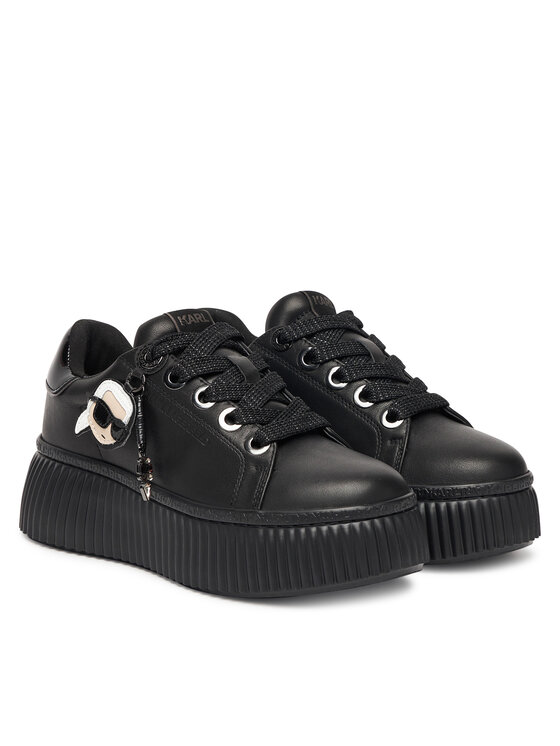 KARL LAGERFELD KARL LAGERFELD Laisvalaikio batai KL42376T Juoda