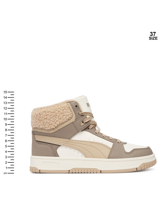 Puma Puma Sneakersy Rebound Slam Mid Cozy Jr 407728 01 Szary
