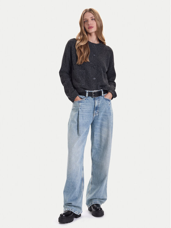 ONLY ONLY Kardigán Piemonte 15344118 Szürke Regular Fit
