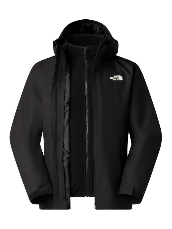 The North Face The North Face Kurtka przeciwdeszczowa Quest Mono Triclimate Jacket Czarny Regular Fit