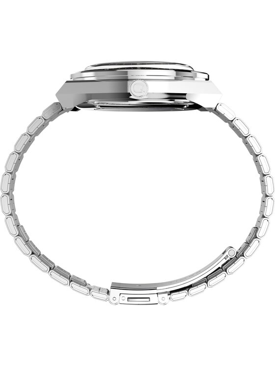 Timex Timex Zegarek TW2Y56700 Srebrny