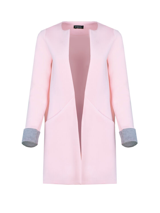 FIGL FIGLFIGL Cappotto M366 Rosa Regular Fit