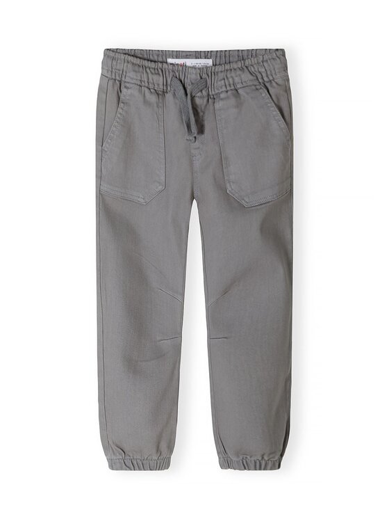 minoti minoti Spodnie materiałowe 33PANT200 Szary Regular Fit