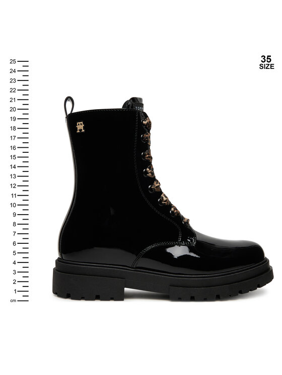 Tommy Hilfiger Tommy Hilfiger Šnurovacia obuv T4A5-34026-0775 D Čierna