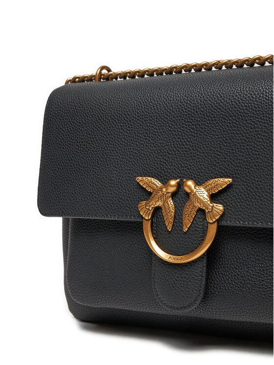 PINKO PINKO Handtasche Love One Soft Big AI 24-25 PLTT 104527 A29Q Schwarz