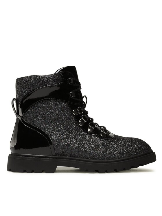 DeeZee DeeZee Schnürstiefeletten CS5821-02 Schwarz