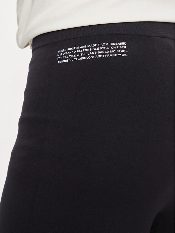 Pangaia Pangaia Pantaloni scurți sport Activewear 2.0 Negru Slim Fit
