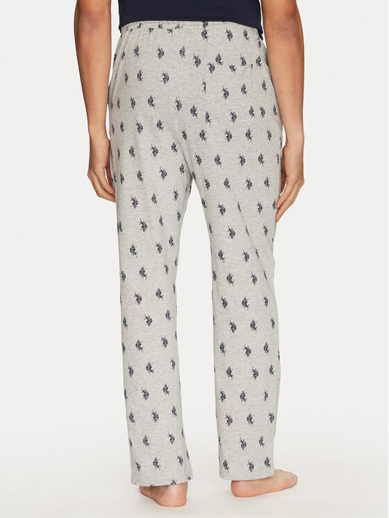 U.S. Polo Assn. U.S. Polo Assn. Pidžama hlače MUP1657 Siva Regular Fit