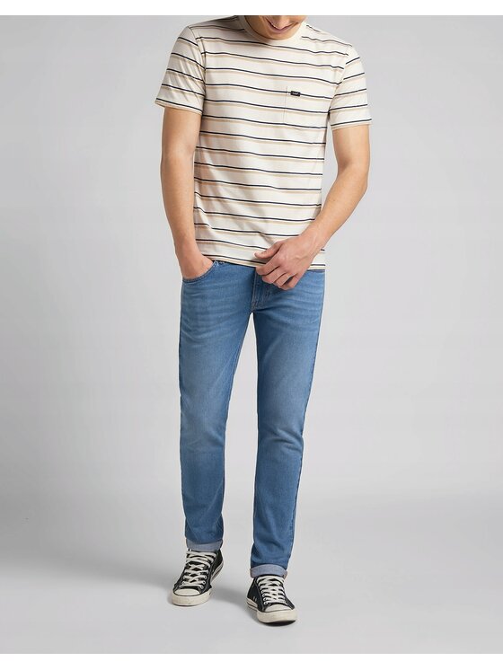 Lee Lee Jeansy Luke Niebieski Slim Fit