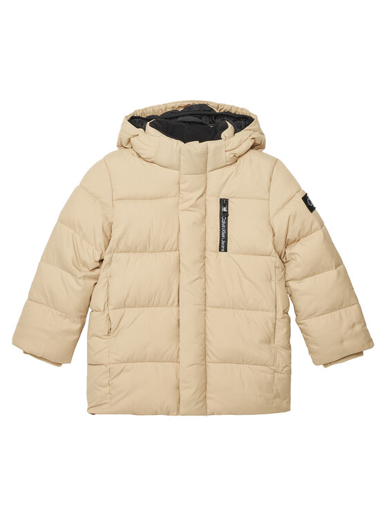 Calvin Klein Jeans Calvin Klein Jeans Зимно яке Essential IB0IB01276 M Бежов Regular Fit