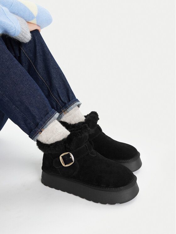 Badura Badura Śniegowce EO-CALI-TS6287-01 Czarny