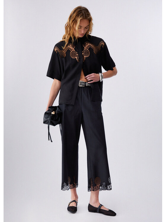 Liu Jo Liu Jo camicia di jeans UA6296D033822222 Nero Regular Fit