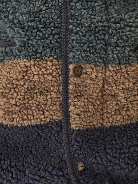 RVCA RVCA Košeľová bunda EVYFT00108 Tmavomodrá Regular Fit