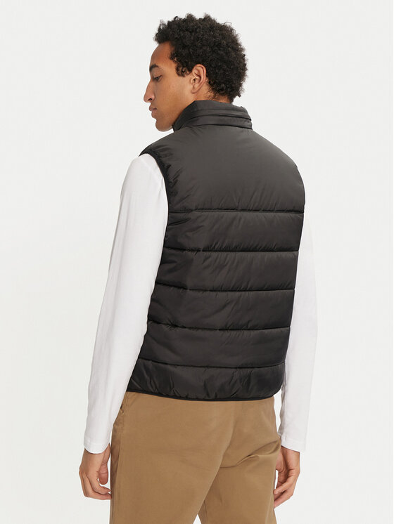 Lacoste Lacoste Vestă elegantă BH6761 Negru Regular Fit