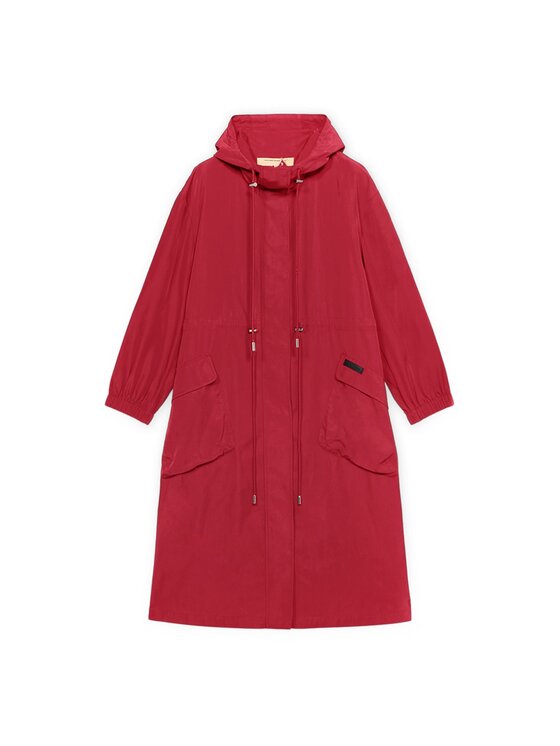 Trussardi Trussardi Płaszcz zimowy R121A000741N036 Czerwony Regular Fit