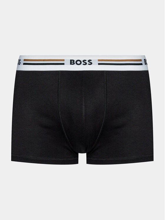 BOSS BOSS Súprava boxeriek Trunk 3P Revive 50492200 Čierna