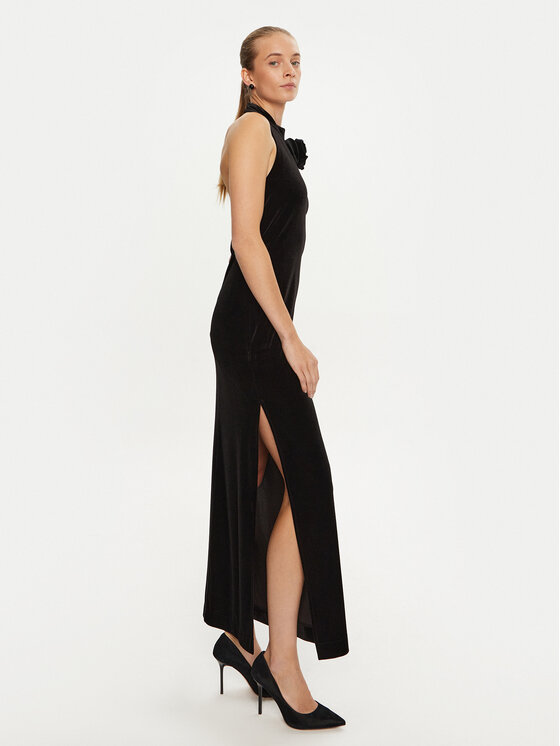 Marella Marella Koktel haljina Pacos 2423626072 Crna Slim Fit