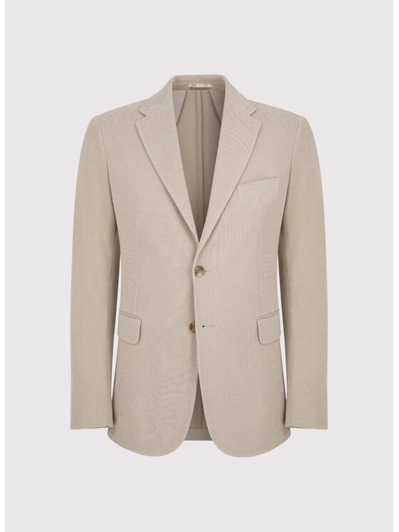 Pako Lorente Pako Lorente Marynarka P25SF-3X-012 Beżowy Slim Fit