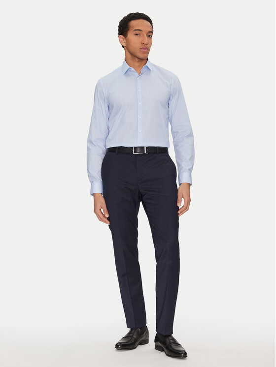 Calvin Klein Calvin Klein Cămașă K10K114312 Albastru Slim Fit